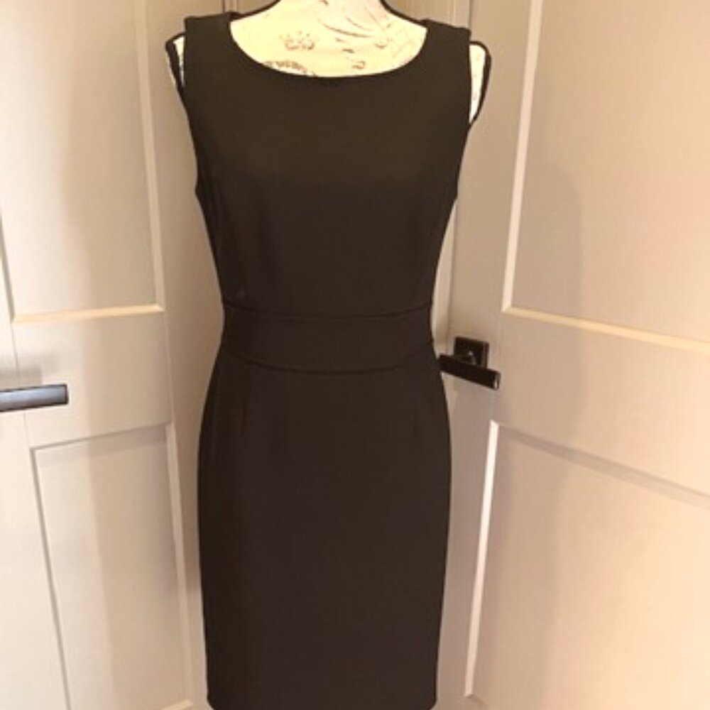 Black "Semanticks" Sleeveless Dress-SIZE 6